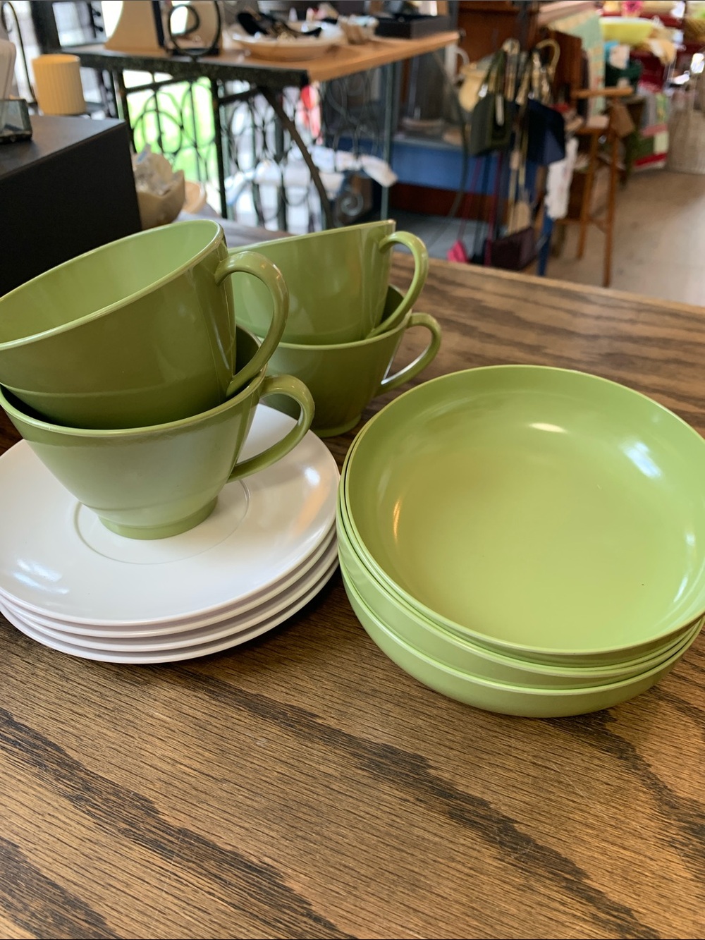 Melamine dish set